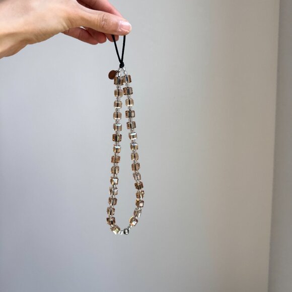 Crystal Phone String Caramel - Wristlet - Picture 2 of 4